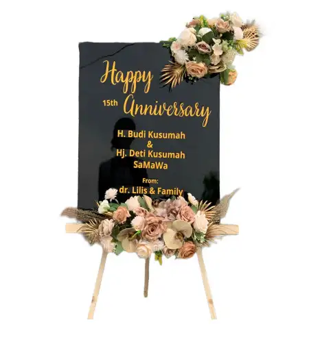 Papan Bunga Akrilik tajur