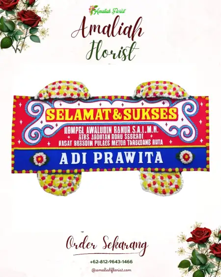 Papan Bunga Ucapan Selamat tajur
